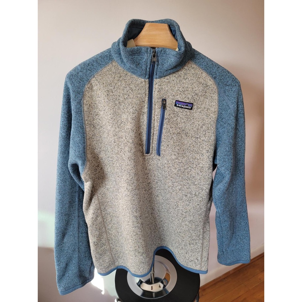 Pre-Owned Patagonia 1/4 Zip Fleece Pullover Men's Small